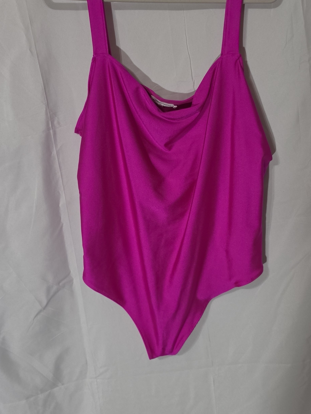 Good American Kids One-Piece Swimsuit in Fuchsia